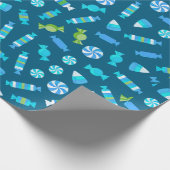 Snoepjes-ontwerp Cadeaupapier (Hoek)