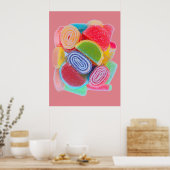 snoepjes poster (Keuken)
