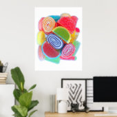 snoepjes poster (Thuiskantoor)