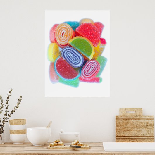 snoepjes poster (Keuken)