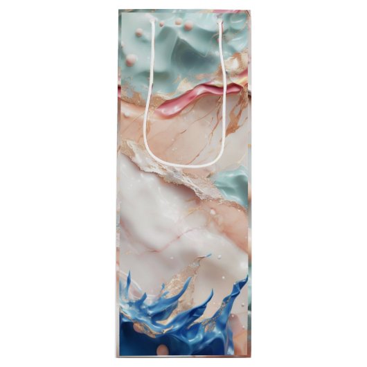 Snoepjes schepje wijn cadeautas (Voorkant)