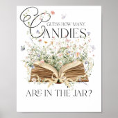 Snoepjes Spel Nieuw Chapter Book Theme Wildflower Poster (Voorkant)