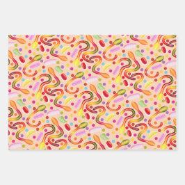 Snoepjes tas inpakpapier vel