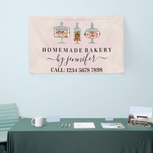 Snoepjes Treats Chocolade Snoep Bakkerijen Display Spandoek (Beurs)