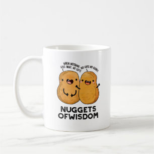 snoepjes van het weeshuis Wisdom Funny Food Pun Koffiemok