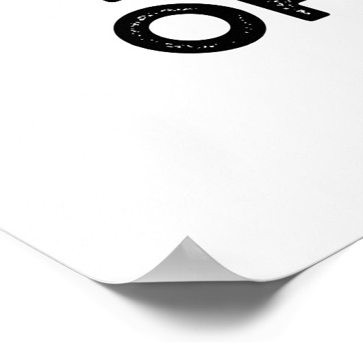 snoepjes van het weeshuis Wisdom Funny Food Pun Poster (Hoek)