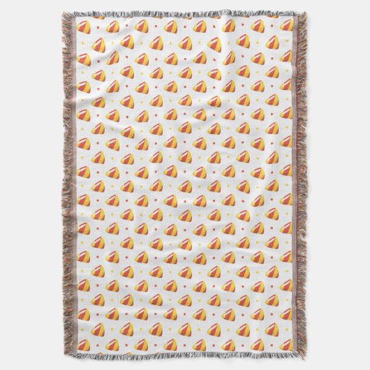 snoepkernen Halloween Snoep Pattern Deken (Voorkant Verticaal)