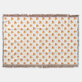snoepkernen Halloween Snoep Pattern Deken (Voorkant)