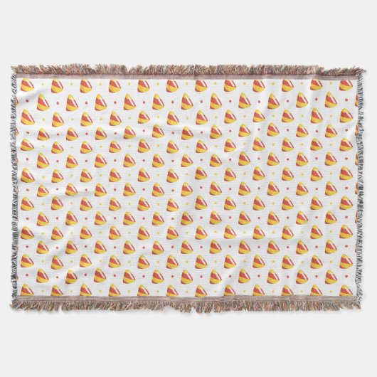 snoepkernen Halloween Snoep Pattern Deken (Voorkant)