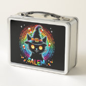 Snoepmaïs zwarte kat Salem lunchbox (Achterkant)