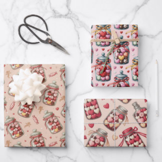 Snoeppotten en lekkernijen inpakpapier vel