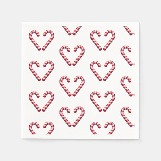 snoeprietenhart servet (Voorkant)