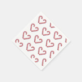 snoeprietenhart servet (Hoek)