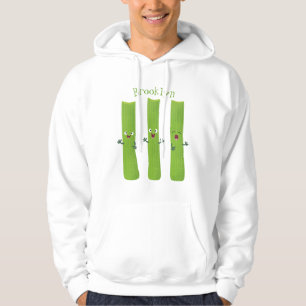 Snoepstokjes trio cartoon groenten hoodie