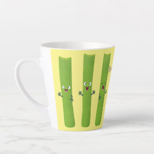 Snoepstokjes trio cartoon groenten latte mok