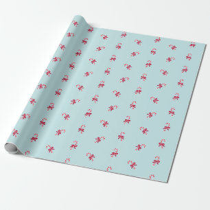 Snoepstokken en Strikken Cadeaupapier