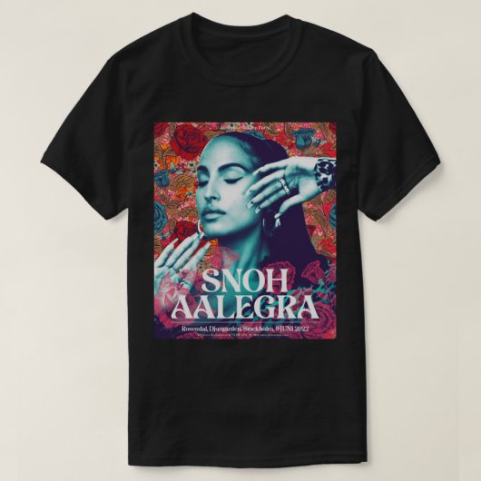 Snoh Aalegra (2) T-shirt (Design voorkant)