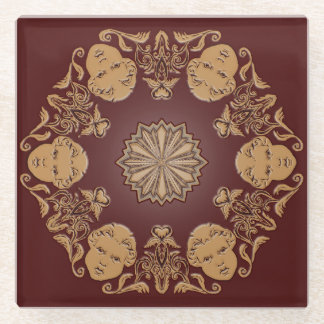 Snoiwflake onderzetter glazen onderzetter