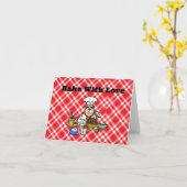 Snok met liefde, decorbeer met Kaart (Gele Bloem)