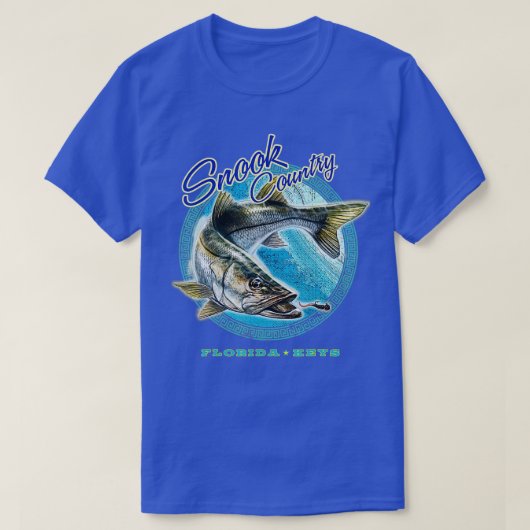 Snok visland florida-sleutelhemd t-shirt (Design voorkant)