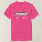 Snook Vist Saltwater Inshore Common Snook Fish T-shirt (Design voorkant)