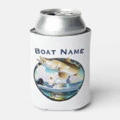 Snook Viste Sunset Trucker Hat Blikjeskoeler (Blikje Voorkant)