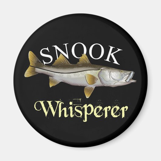 Snook Whisperer Dark Magneet (Voorkant)