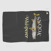 Snook Whisperer Dark Vist Handdoeken (Horizontaal)