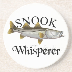 Snook Whisperer Light Zandsteen Onderzetter