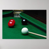 Snooker-apparatuur Poster (Voorkant)