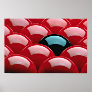 Snooker-apparatuur Poster