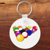 Snooker Balls Sleutelhanger