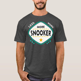 Snooker Biljart T-shirt