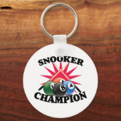 Snooker Champion Sleutelhanger (Voorkant)