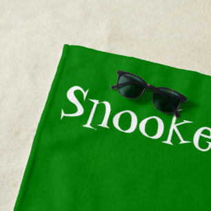 Snooker Design Strandlaken