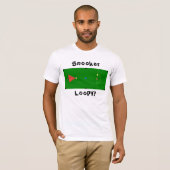 Snooker Design T-shirt (Voorkant volledig)