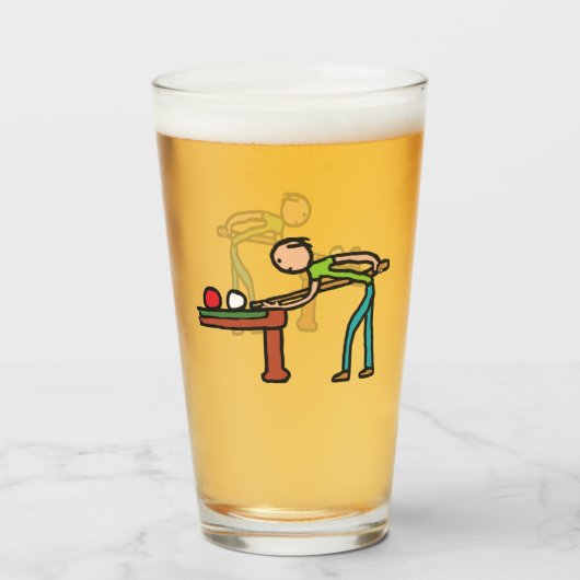Snooker Glas (Voorkant gevuld)