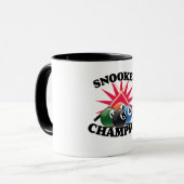 Snooker Kampioen Mok (Voorkant links)