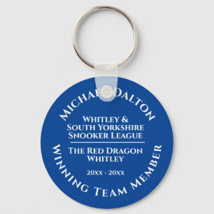 Snooker League Trophy Sleutelhanger