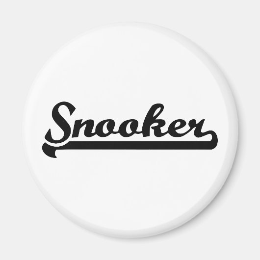 Snooker Magneet (Voorkant)