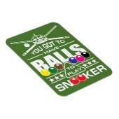 Snooker Notice Magneet (Rechterzijde)