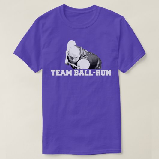 Snooker Team BallRun Stuart Bingham Fans T-shirt (Design voorkant)