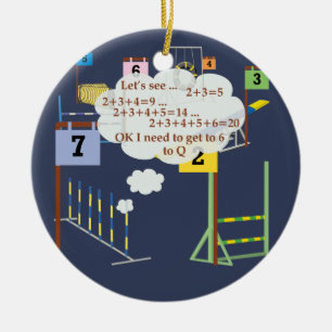 Snooker Wiskunde Keramisch Ornament
