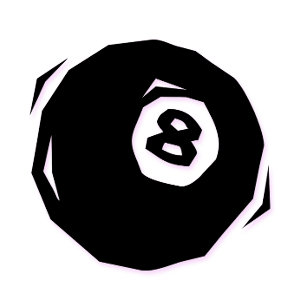 Snookerbal 8 Minimalistische Mok   Biljart Kunst