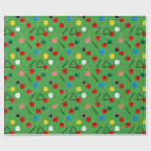 snookerspeler cadeaupapier (Vlak)