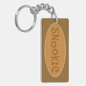 Snookie bijnaam sleutelhanger (Voorkant Links)