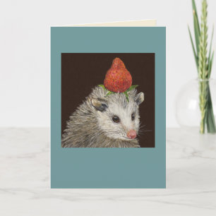 Snoop de opossum kaart