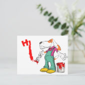 Snoop Dog Briefkaart (Staand voorkant)