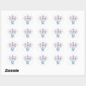 Snoopy 4 juli Dance Ronde Sticker (Vel)