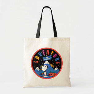 Snoopy Avontuur Wacht Graduatie Berg Ontwerp Tote Bag